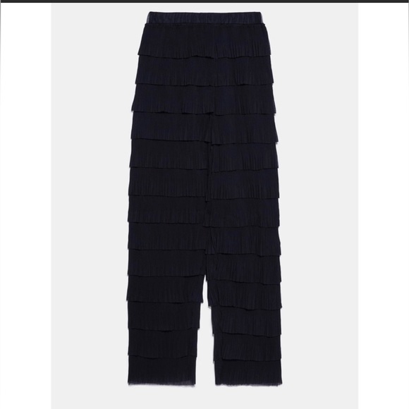 Zara Ruffled pants - Picture 4 of 9